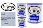 Preview: Ford, Light Regatta Blue Metallic, 3J / 6086: 1L Lackdose + 1L Klarlack + 500ml Härter - Set, von ATW Autoteile West.